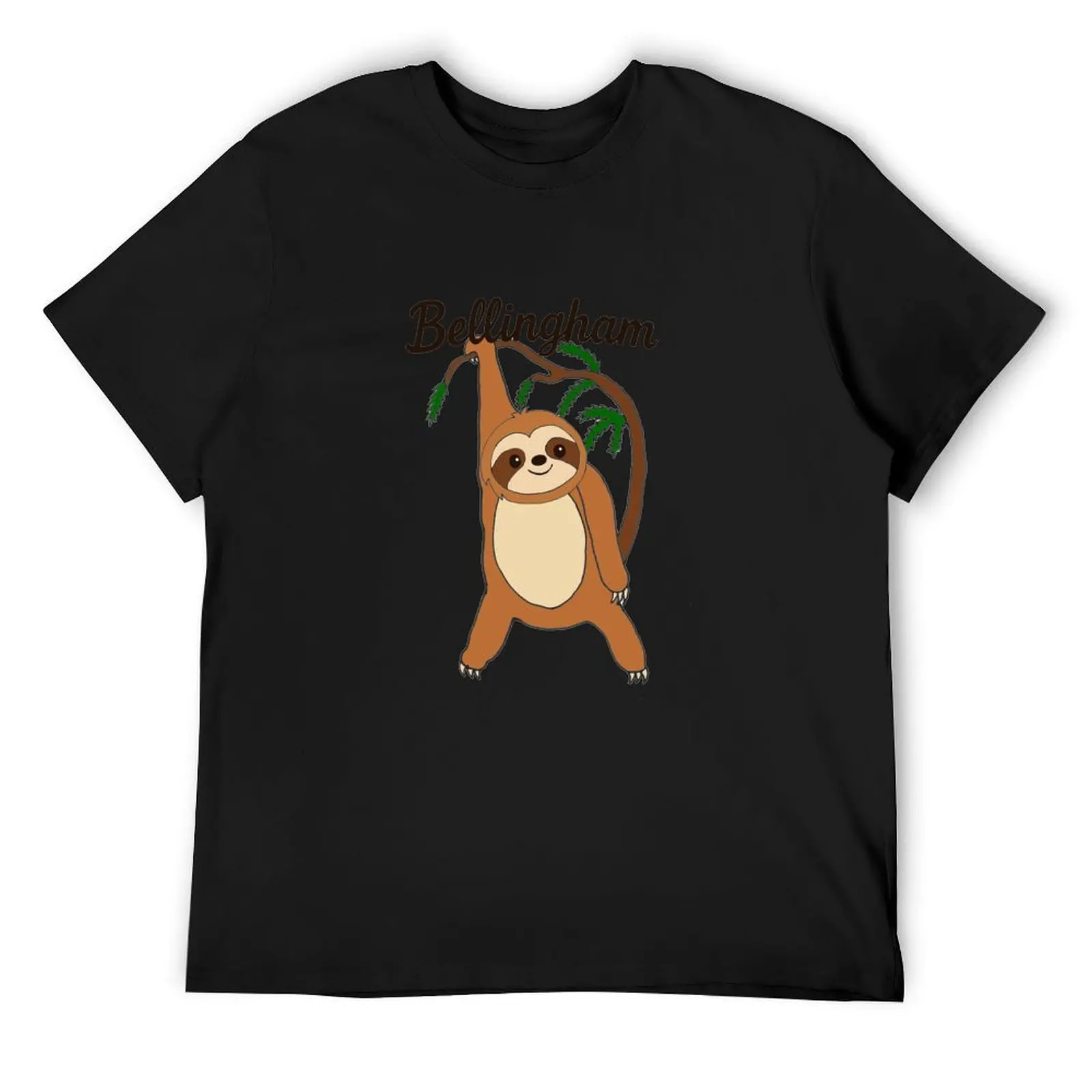 

Bellingham Sloth in Tree T-Shirt aesthetic clothes custom t-shirts korean fashion cute tops t shirt men