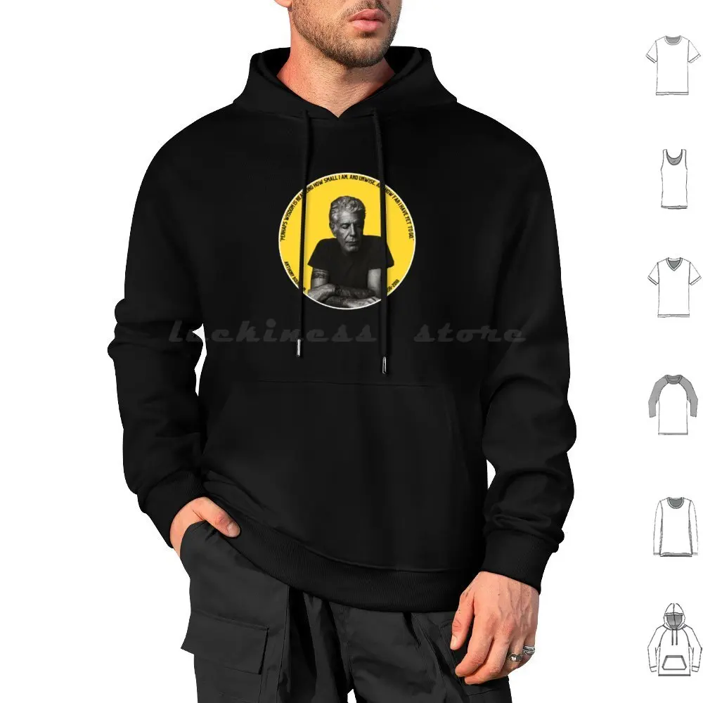 Anthony Bourdain Quote Sticker Hoodies Long Sleeve Anthony Bourdain Bourdain Chef Anthony Food Anthony Bourdain Chef