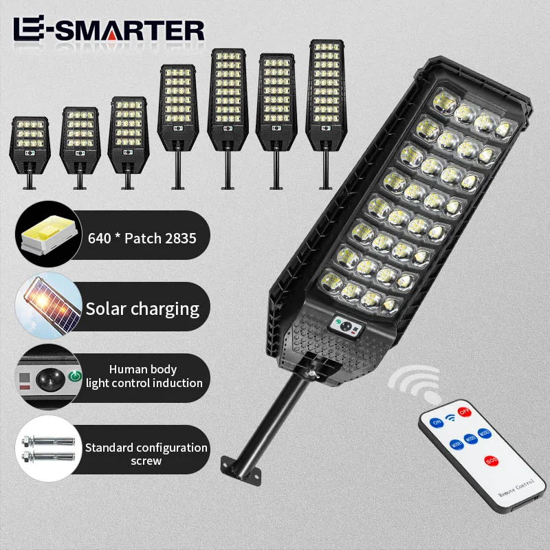 

Outdoor LED Solar Lamp Super Bright Waterproof Ultra Wide Lighting Street Light Human Induction Motion Sensor Yard Wall Lamp