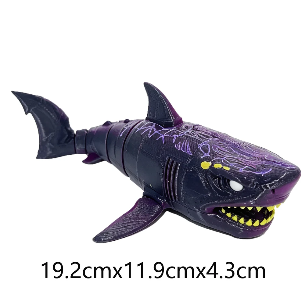 Bloop sea monsters 3D Printing Eater Gran Maja Action Figure Model Christmas Gift Joint-movable Deep Sea Figurines view 4