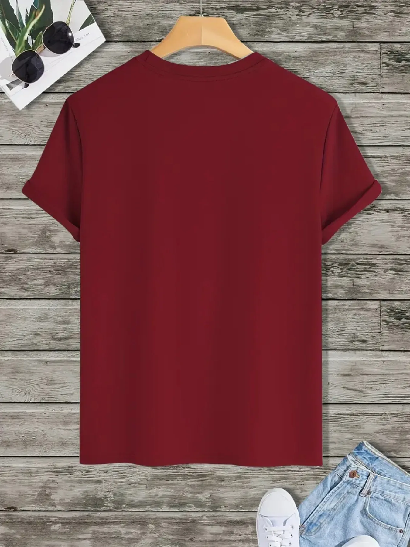 Men's Summer 100% Pure Cotton Fashionable Airplane Evolution Print Casual Loose Round Neck Short Sleeved T-Shirt Versatile Top