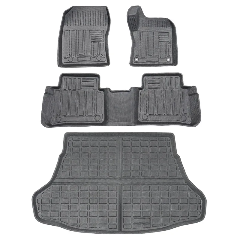 

New TPE Rubber Custom Floor Mat and Trunk Mat for Right-Hand Drive Prius PRIUS50 Series Car