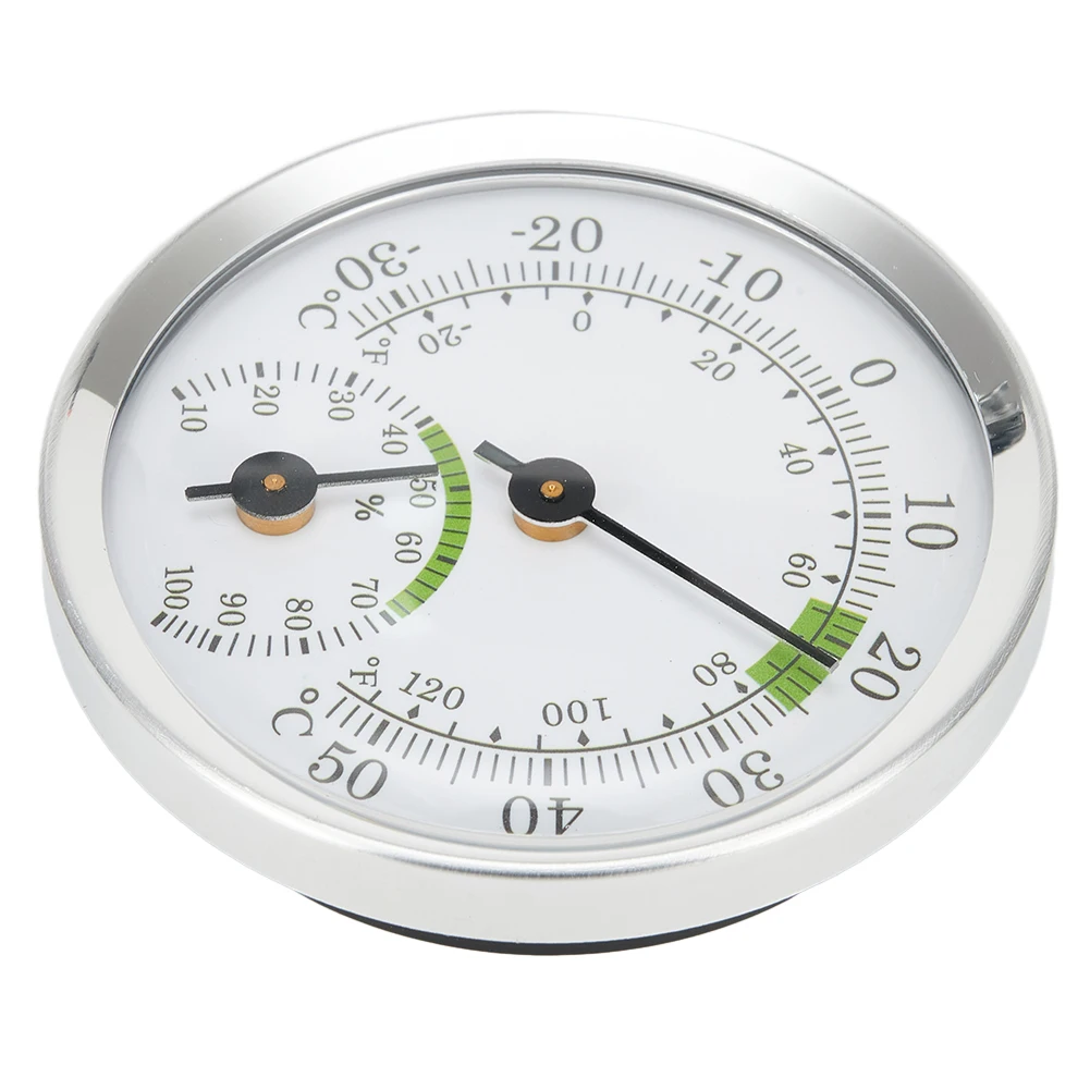 

Meter Thermometer Hygrometer Compact Houses Offices Workshops Monitor Indoor Humidity Mini Household Convenient