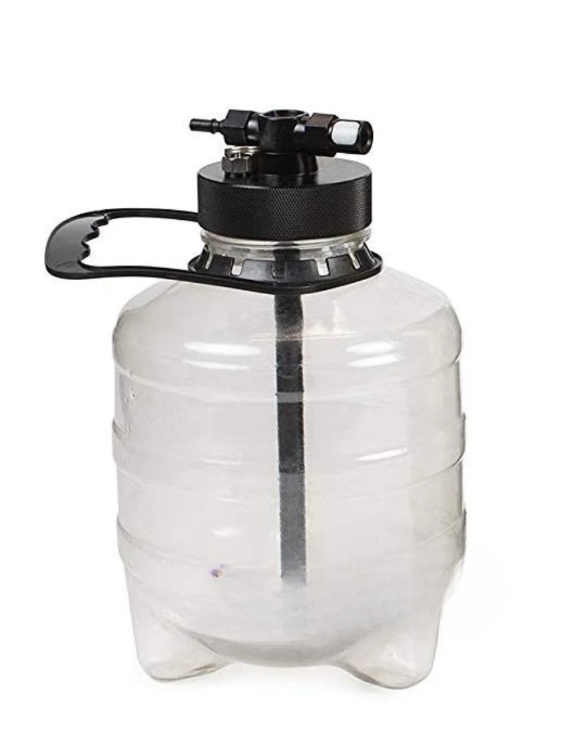 3.8LPET Plastic Thickened Sealed Small Beer Bucket Beverage Bottle Ice Bucket with Lid