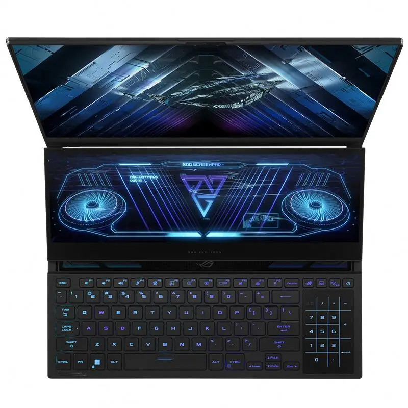 Notebook Gamer ROG Zephyrus Duo 16 R9 7945HX 1TB 32GB DDR5 RTX4090-24G 2.5K 240Hz Tela Principal de 16 Polegadas