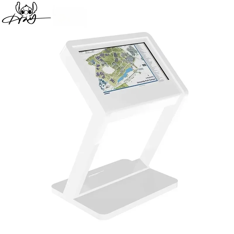 32-65 Inch 4K HD LCD Touch Screen Advertising Display Self-Service Exhibition Wayfinding Kiosk for Hotel Interactive Digital