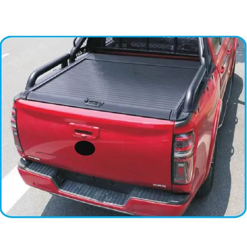 OEM Custom Retractable Tonneau Cover Aluminum Roll Up Barrel Cover For Pickup Truck