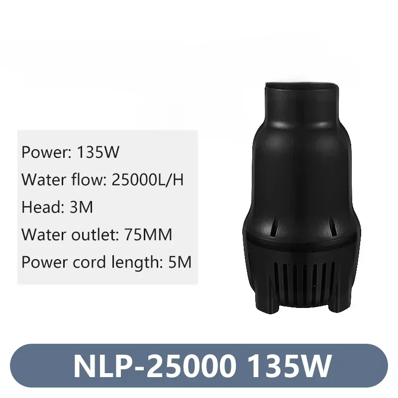 Jebao NLP-20000-60000 Koi Fish Pond Circulating Water Pump Pond Filter Outdoor Large Flow High Power Energy Saving Water Pump