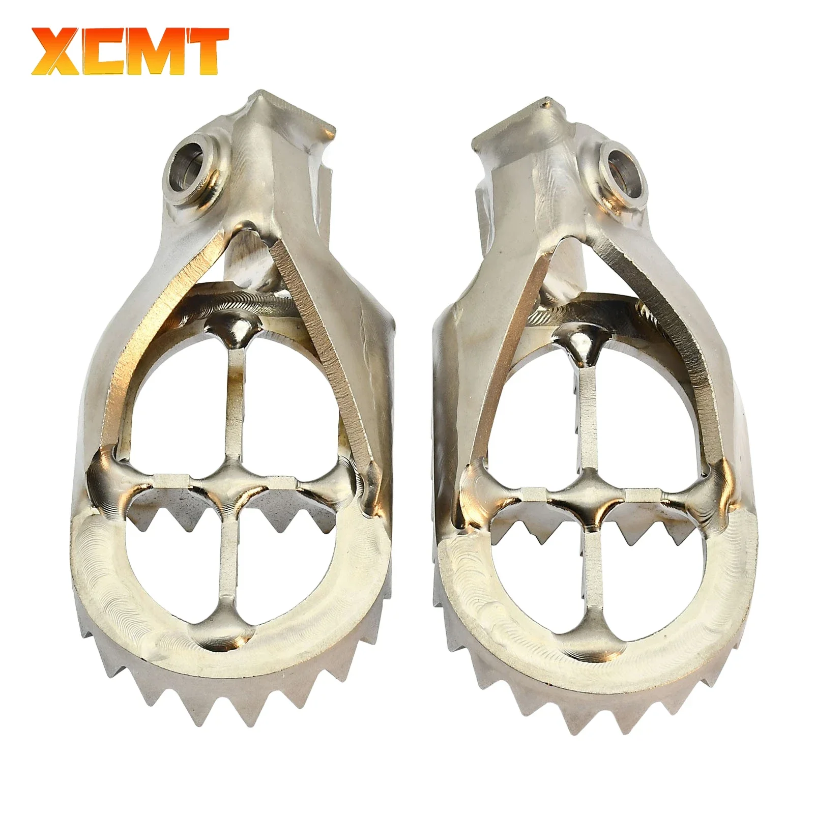 오토바이 티타늄 페달, KTM TC4 단조 풋 페그 레스트, SX SXF EXC EXCF XC XC-F XCW XCFW 65 85 125 250 350 1998-2023