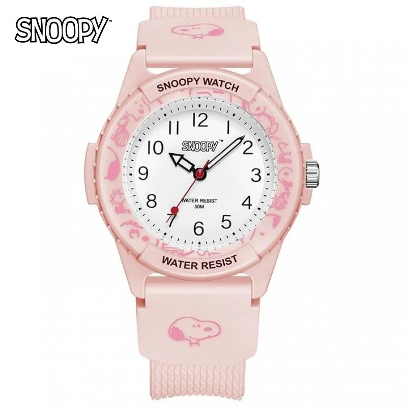 Snoopy Peanuts For Women Watch Japan Miyota Quartz Wristwatch Cartoon Graffiti Strap Girl Lady Student Clock Relogio Feminino