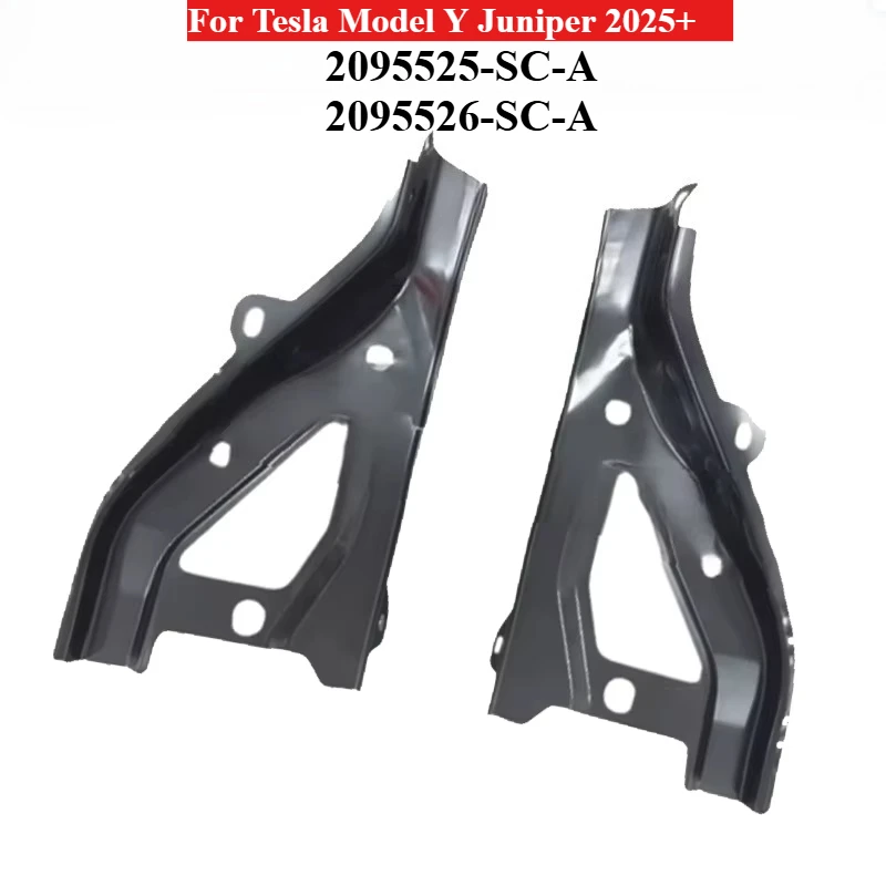Fender Support Plate OE 2095525-SC-A 2095526-SC-A For Tesla Model Y Juniper 2025+ Front Fender Bracket Auto Direct Replacement