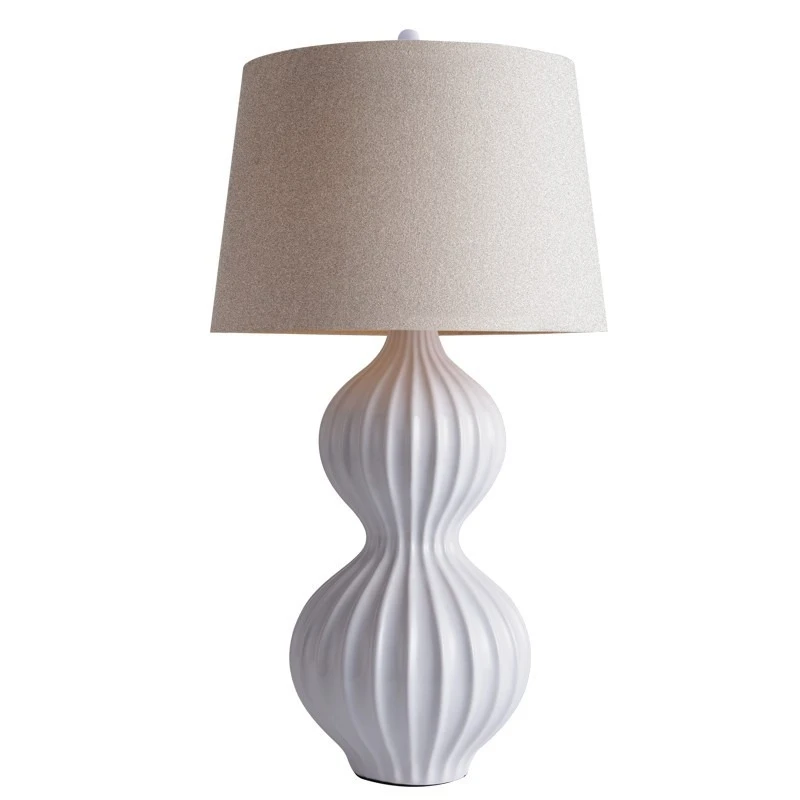 gourd ceramic desk lamp bedroom living room study model room