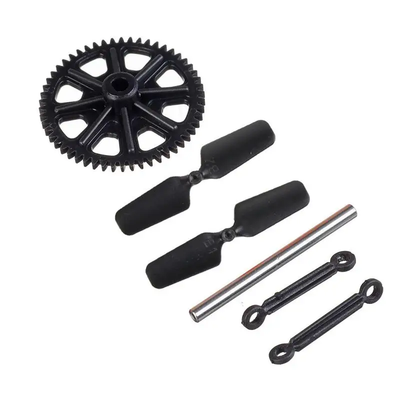 Train d'atterrissage pour hélicoptère Eachine E160 RC, paquet de pièces de rechange, train principal, lame arrière antidérapante, ensemble de tiges de liaison supérieures