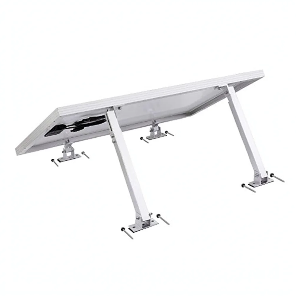 Solar Panel Roof Mounting Hardware Aluminum Alloy Front Foot Support For Metal Tin Roof Photovoltaic Installations
