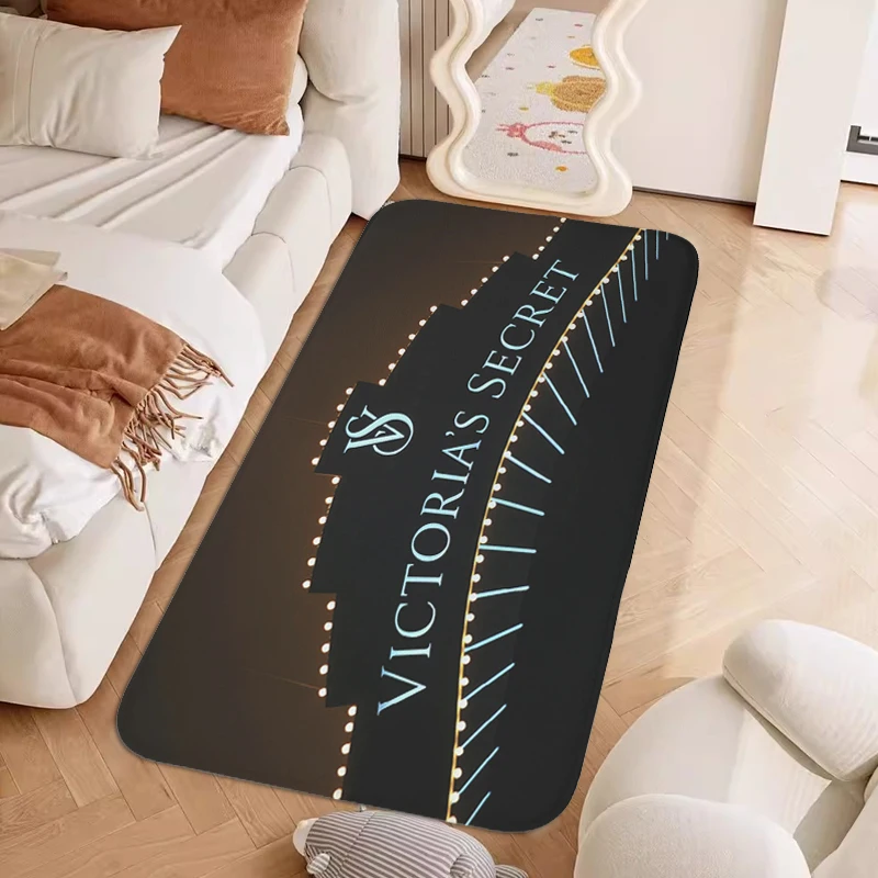 Living Room Floor Carpet G-Victoria’s G-Secrets Kitchen Rug Entrance Door Doormat Slip-resistant Hallway Bathroom Foot Mat Home