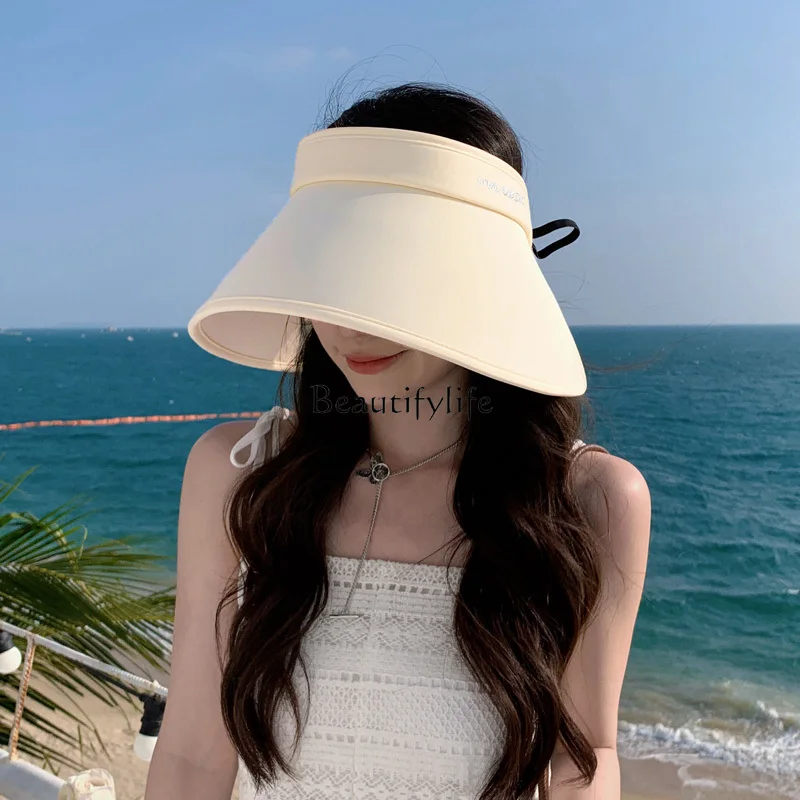 Wrap-around Full Face Sun Protection Hat, Big Brim, Air Top Sunhat, Cycling UV Protection, Summer