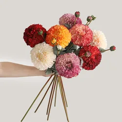 Simulated Flower Home Decoration Retro 2-head Daisy Daisy Wedding Decoration Fake Flowers Party Decoration Artificial Plants