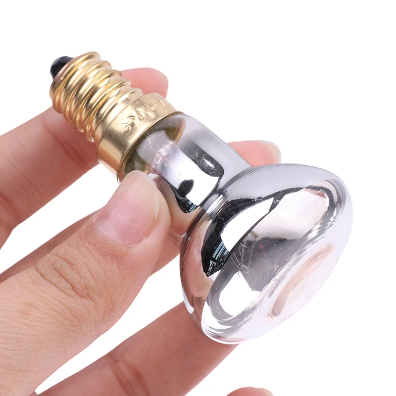 Replacement Lava Lamp E14 R39 30W 230V Spotlight Screw In Light Bulbs Clear Reflector Spot Light Bulbs Motion Reflect Lamp New