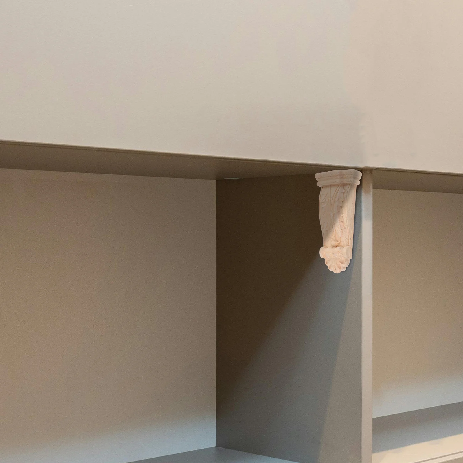 

Деревянный корреловый кронштейн в европейском стиле, резная деревянная опорная балка для дверных проемов, мебели, домашнего декора, настенная полка, проект «сделай сам»