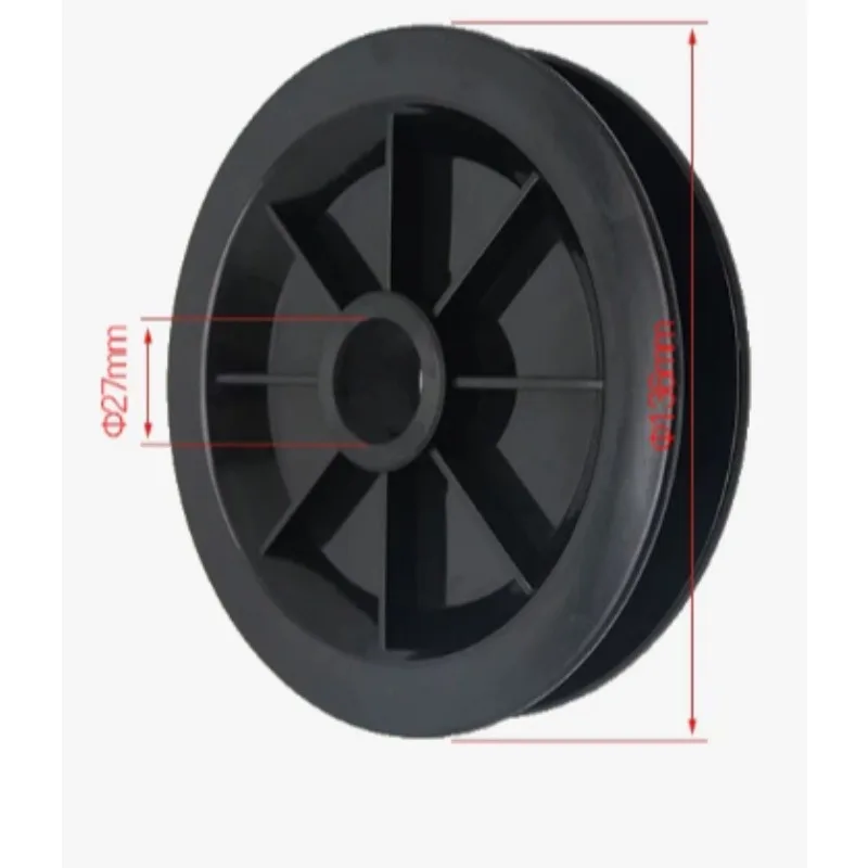 Picture 6: Suitable for Forklift Nylon Guide Sliding Wheel Hole 27 Replacement Parts 20028-00250