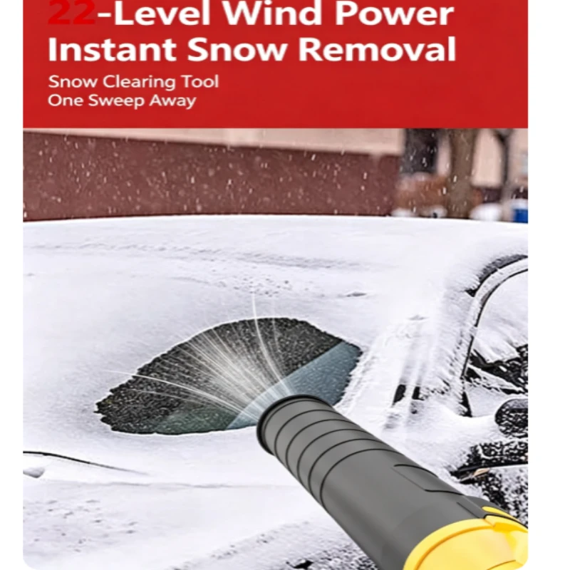 Portable Handheld Blower With Dual Mode Function For Outdoor And Indoor Cleaning Applications