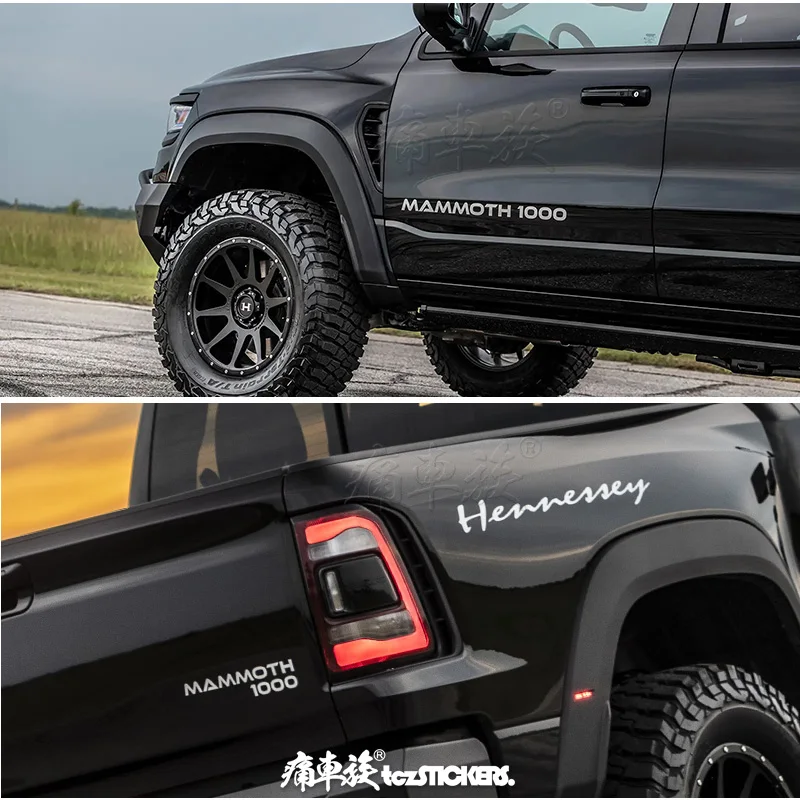 

Автомобильная наклейка для корпуса Dodge RAM TRX и заднего вида