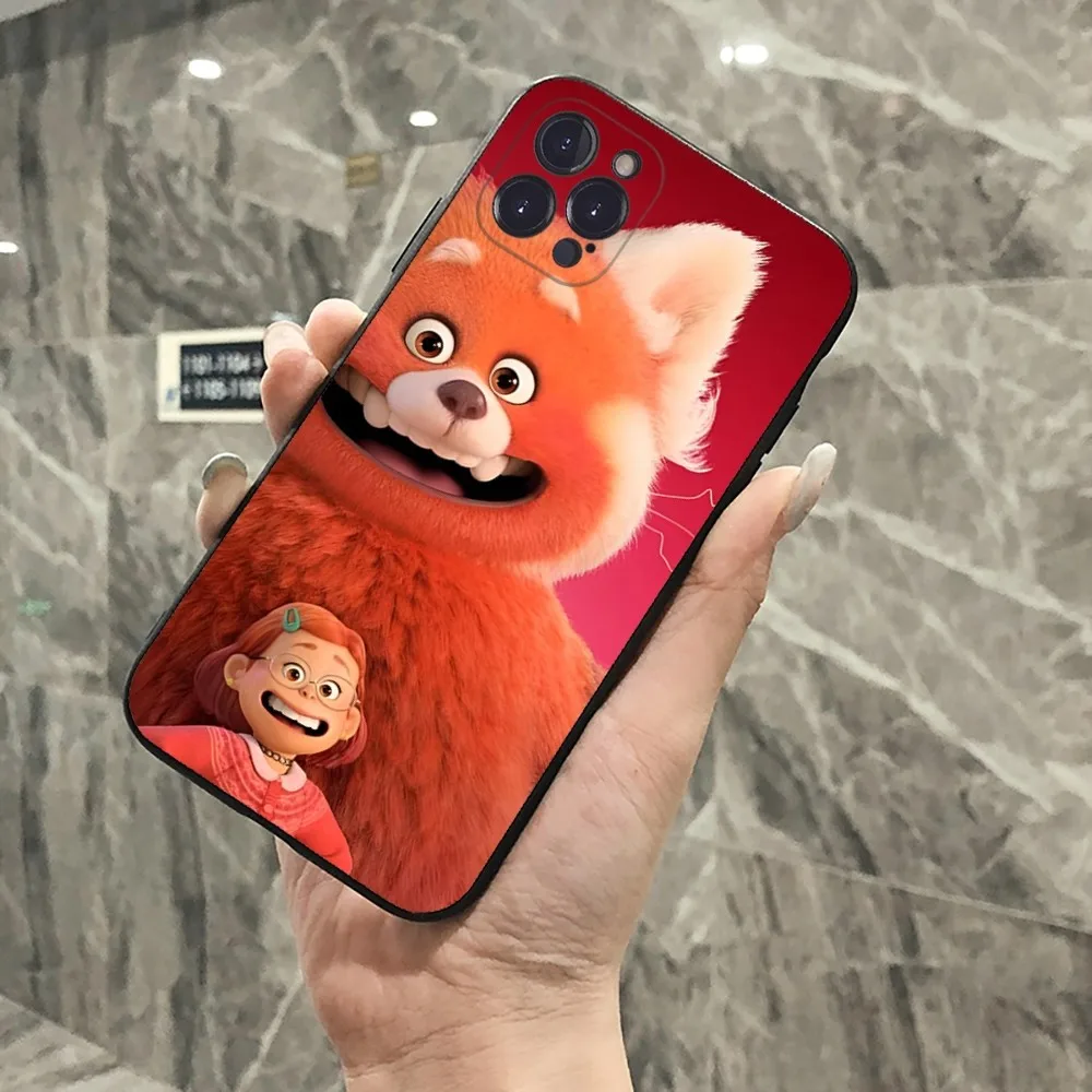 Disney Turning Red Phone Case For iPhone 15 14 11 12 13 Mini Pro XS Max Cover 6 7 8 Plus X XR SE 2020 Funda Shell