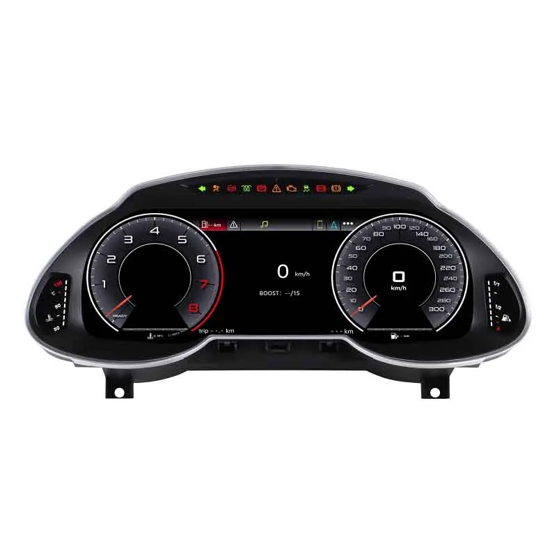 

12.3 Inch Plug and Play Virtual Cockpit Digital LCD Instrument Cluster Speedometer Dashboard Screen For Audi Q5 2009-2018