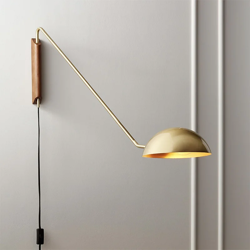 

Italy Nordic modern simple living room sofa wall lamp creative bedroom bedside designer