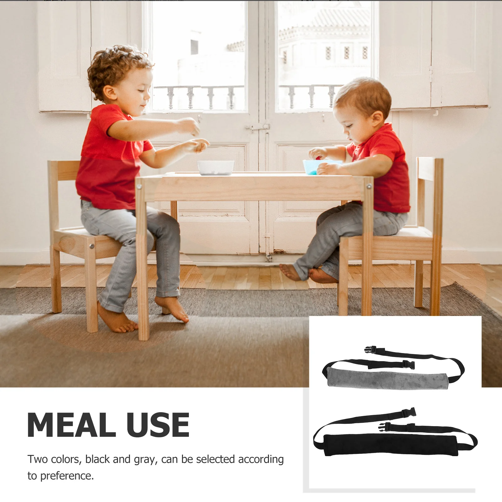 

2Pcs Baby High Chair Strap Universal Adjustable Highchair Safety Belt Replacement Infant Toddler Travel Seat Harness