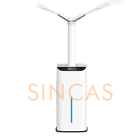 27L Large Capacity Air Humidifier Diffuser Commercial Smart Humidity Control Timing Remote Control Mist Maker Sprayer 110V-220V