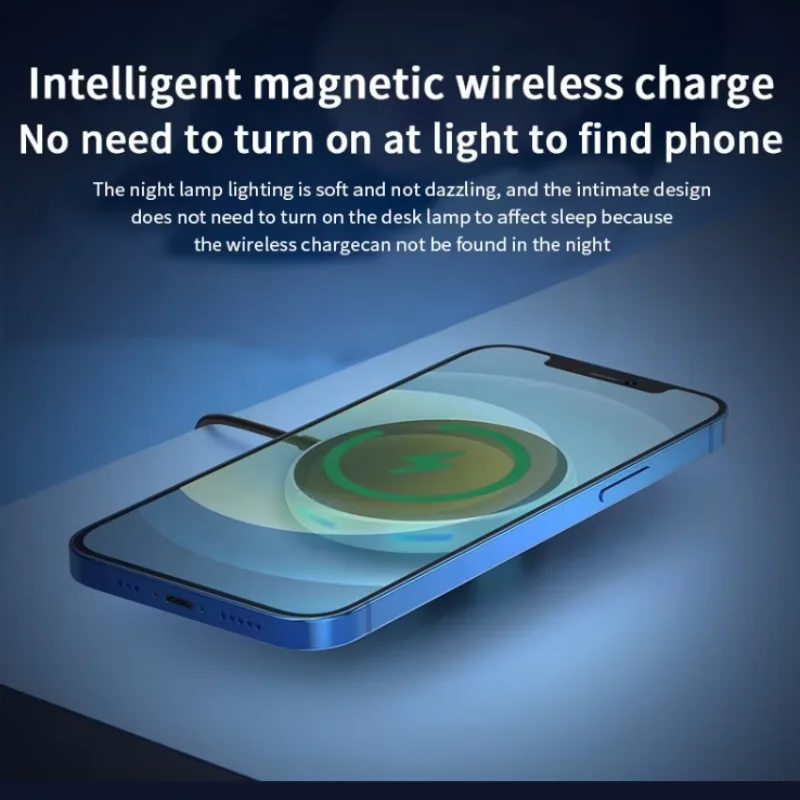 15W Fast Wireless Charger Certified Mini Wireless Charging Pad for iPhone For Samsung Magnetic wireless charger for iPhone 13/14 - Image 6