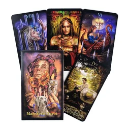 Marchetti Tarot Cards Deck High Quality Divination Board Games Party Entertainment Oracle