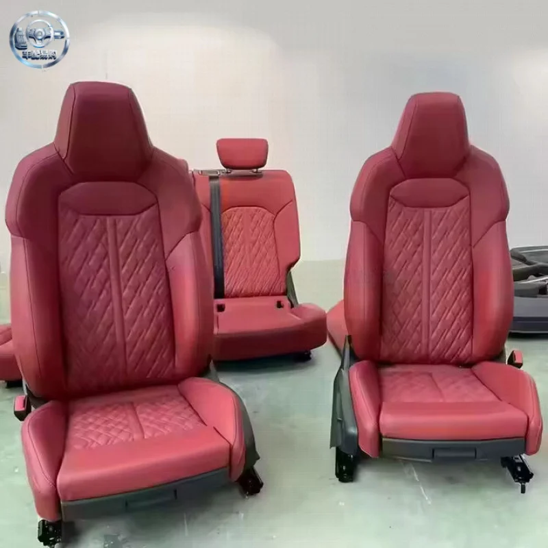 Car Interior Accessories Luxury Customized Leather Cover Bucket Racing Sports Seats for Audi A3 A4 A5 A6 A7 A8 RS Upgrade