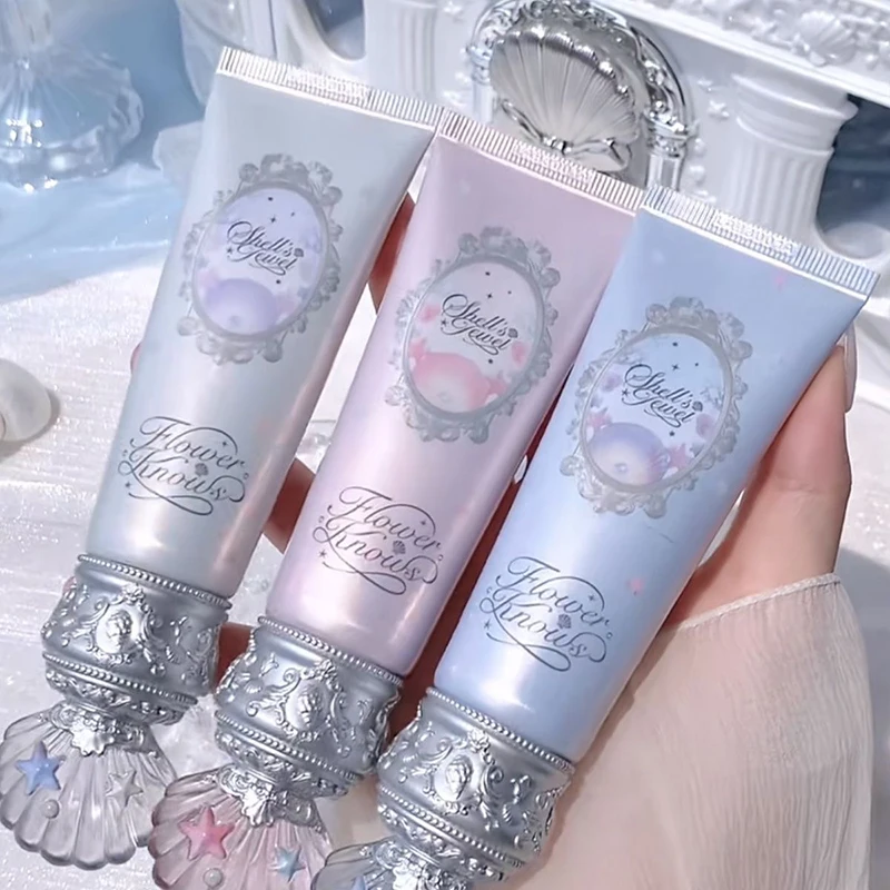 Flower Knows Shell's Jewel Collection Color Correcting Primer PROFESSIONAL MAKEUP Perfect Primer Vegan Face Primer - Green