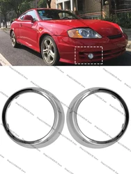 For Hyundai Tiburon Coupe 2002 2003 2004 Front Bumper Fog Light Lamp Cover Hoods Frame 86554 2C000 86553 2C000