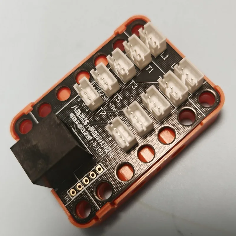 EV3 8-way Patrol Module/supports Infrared Grayscale Value 2-way Colorful Light Single Port Expansion 8-way Analog Quantity