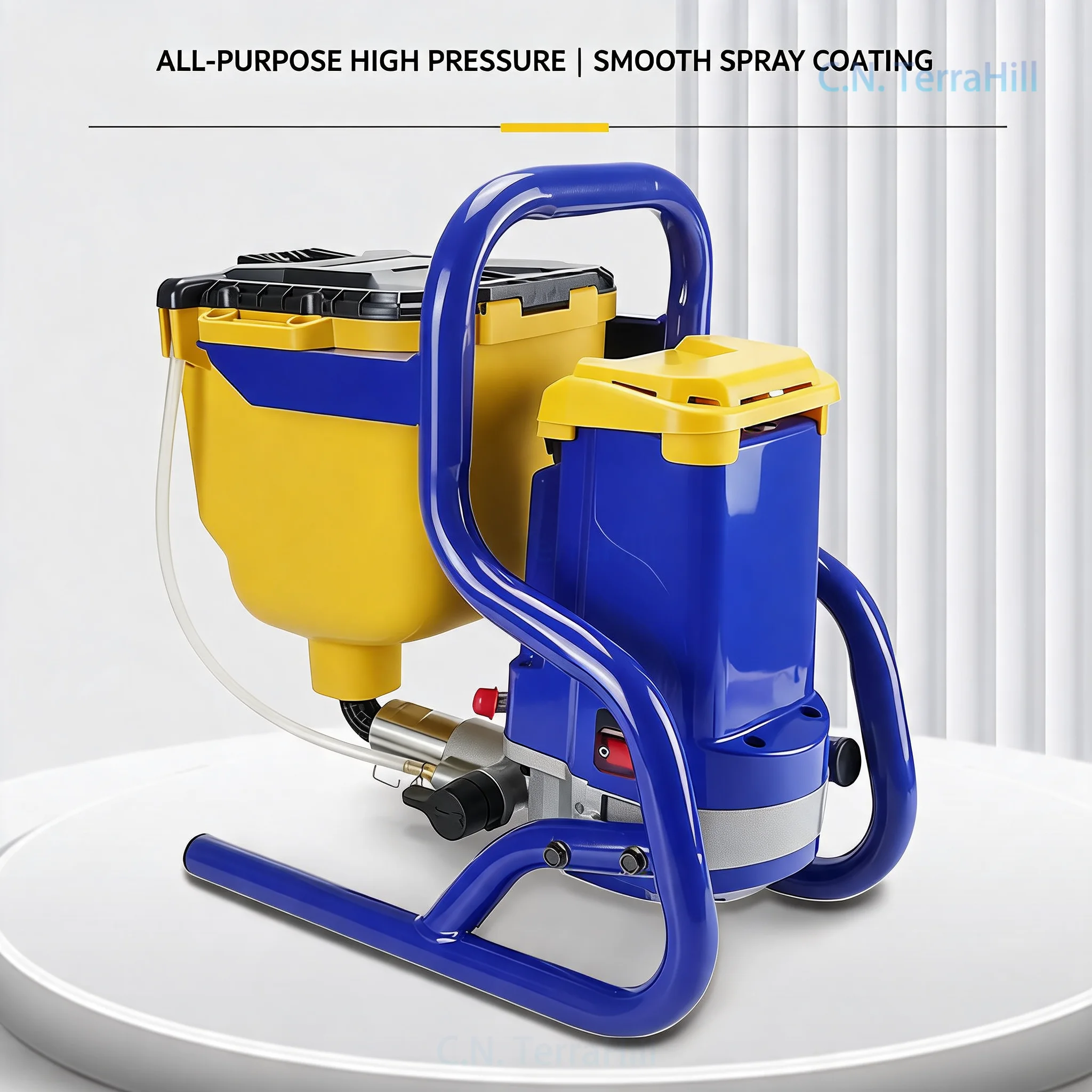 Airless Paint Sprayer 110V/220V for Latex Paint, Portable DIY Painting Machine