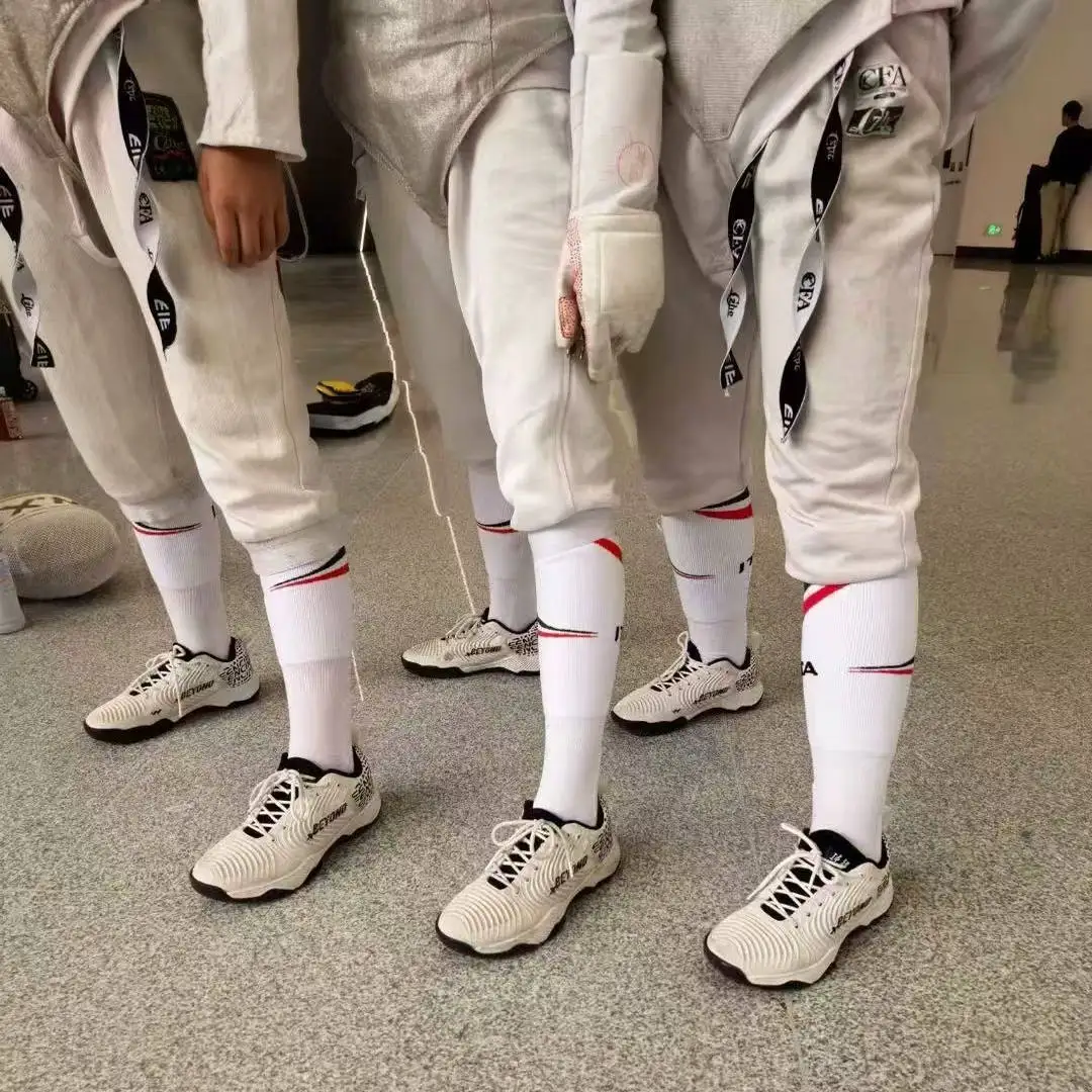 Men's Professional Fencing Competition Trainers Unisex Fencing Training Trainers Walking and Leisure Trainers