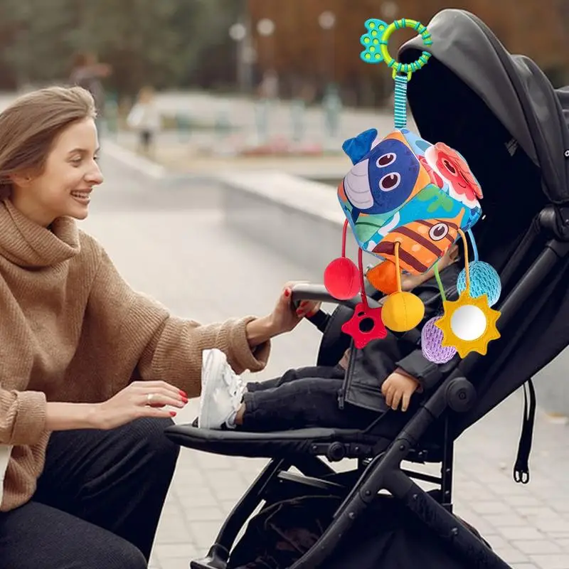 

Stroller Hangings Toy Rotatable Babies Car Seat Toy Sensory Pulling Toy Creative Crib Hangings Toy Babies Stroller Toy For Bed