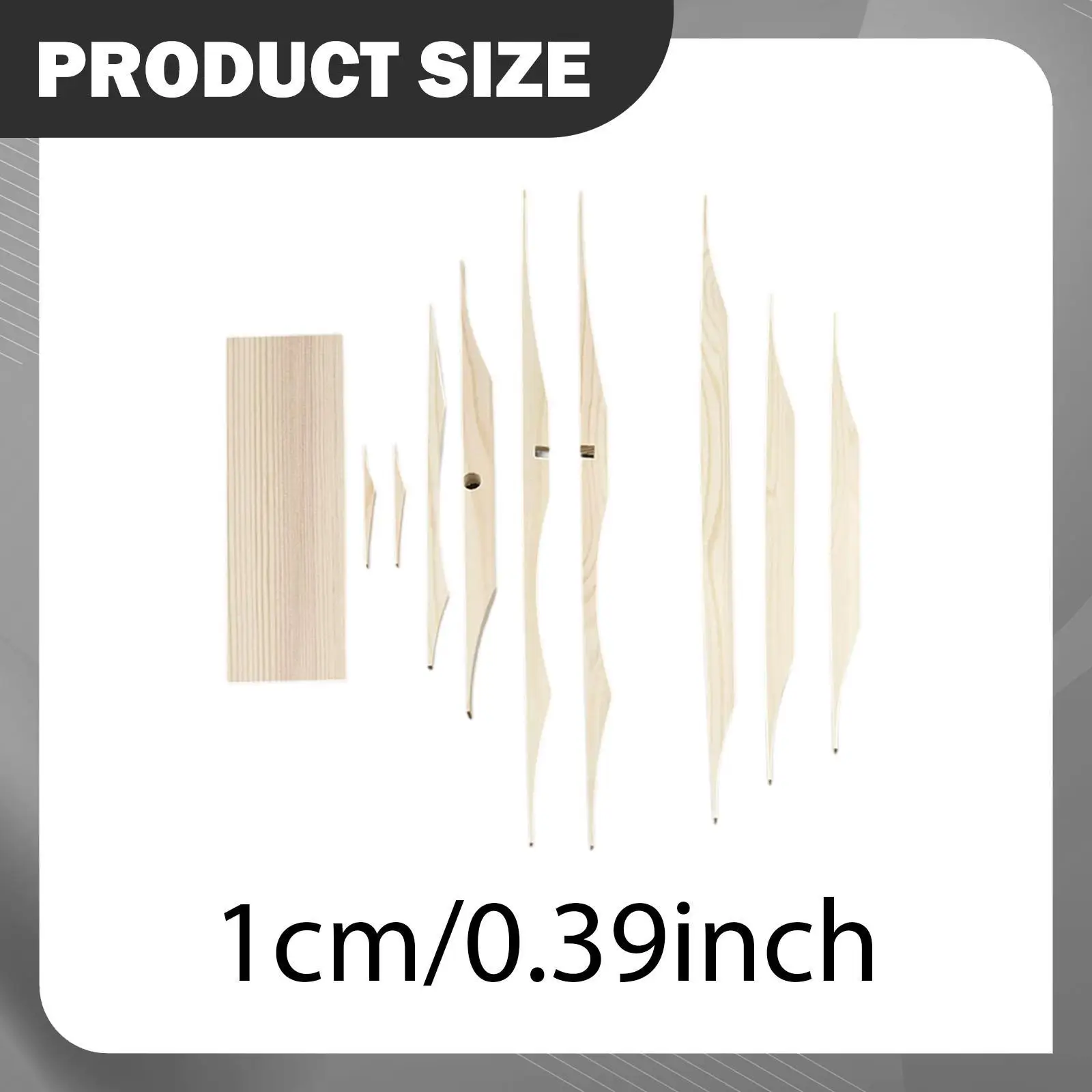 Wooden Guitar Brace Set DIY Bracing Kit Acoustic Guitar Body Reinforcement for Luthier Guitar Making