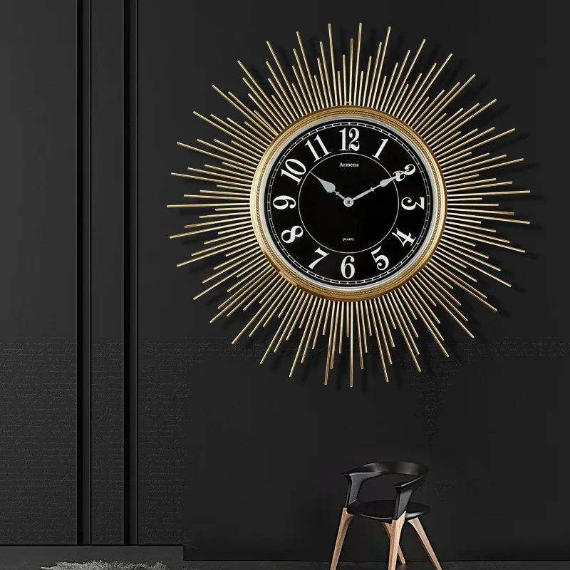 Mechanic Living Room Modern Wall Clocks Bedroom Kitchen Electronic Wall Clocks Nordic Originality Horloge Murale Home Decoration