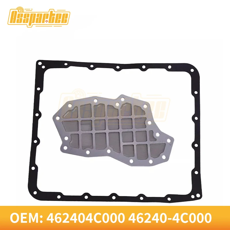 462404C000 46240-4C000 Transmission Filter Oil Grid+Shim Suitable for 2002-2012 Hyundai Kia