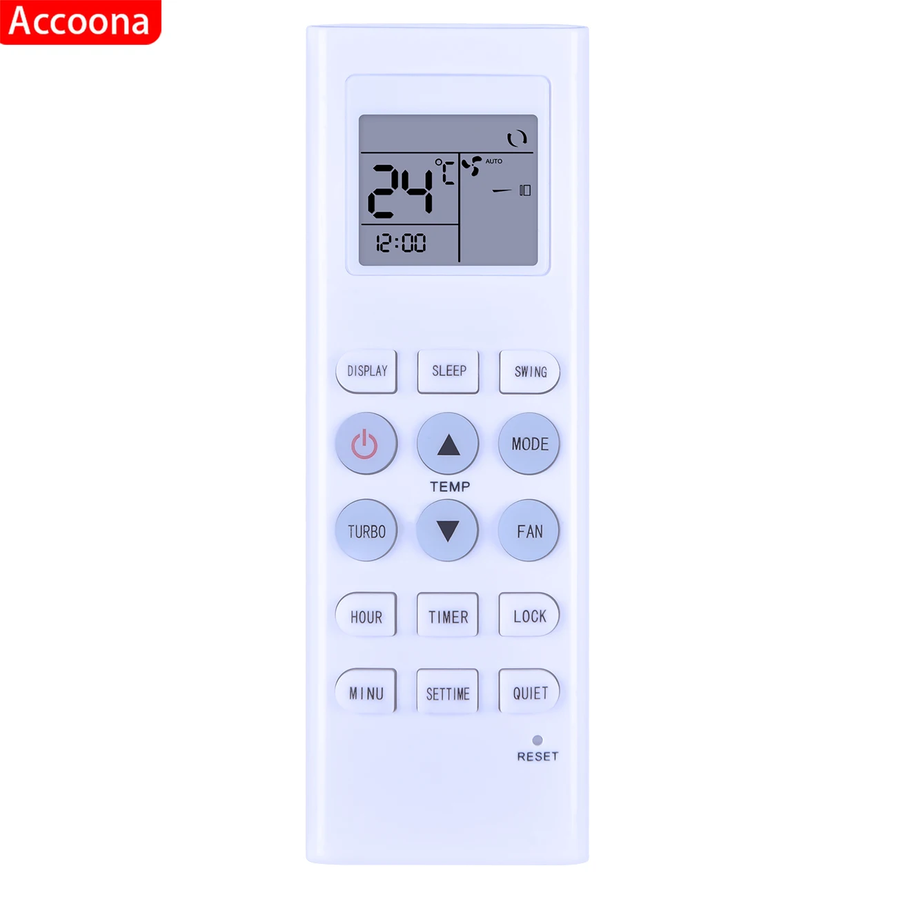 AC Remote Control KKG9A-C1 For Mirage / Agratto Ventisol / Changhong / Zmartech / NEOAIRE / BENELUX Air Conditioner