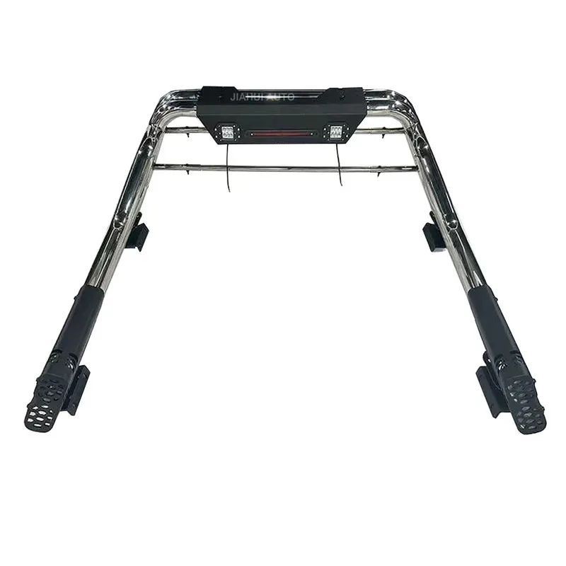 

Stainless Steel -roll bar with Dual Cannon Lights for Pickup Truck Modification