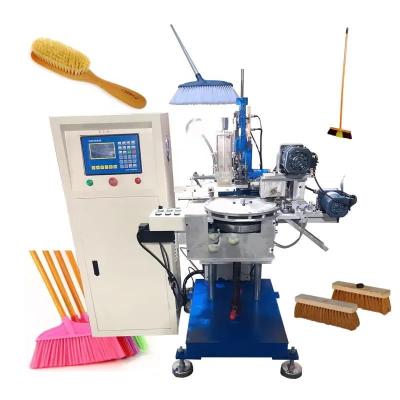 Automatic Bamboo Toothbrush Tufting Cleaning Wire Brush Making Machine