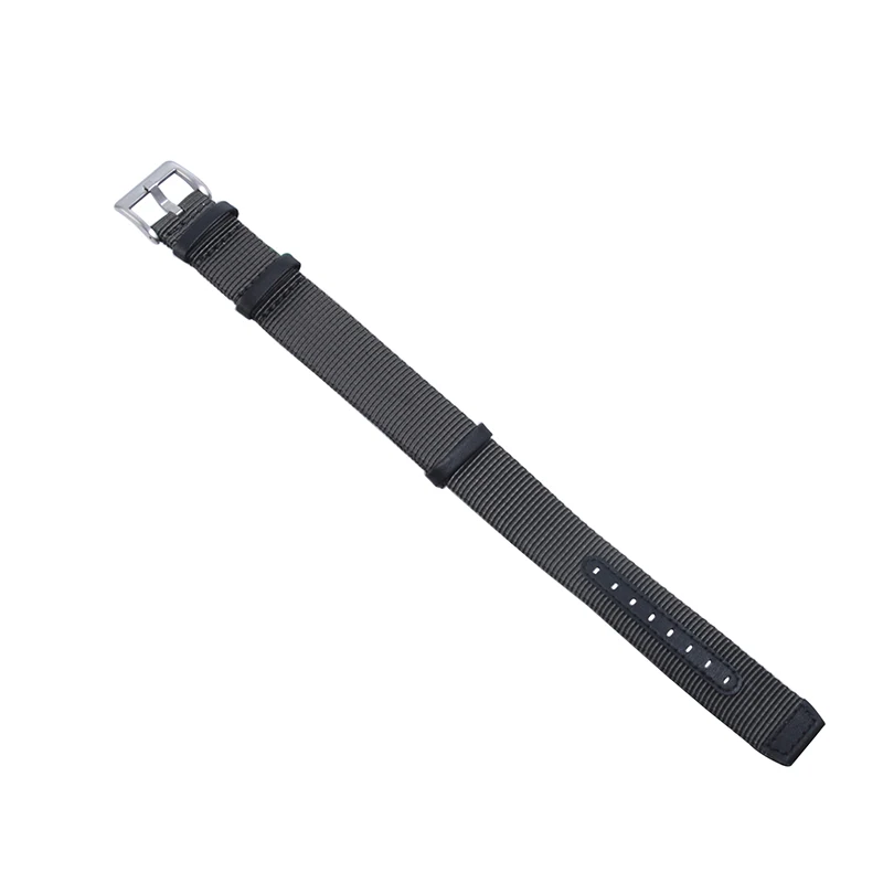 Green Black GREY 18mm20mm 22mm Nylon +Genuine Leather Strap Khaki Field Watch H69439931 441 Men Outdoor Sport Watchband