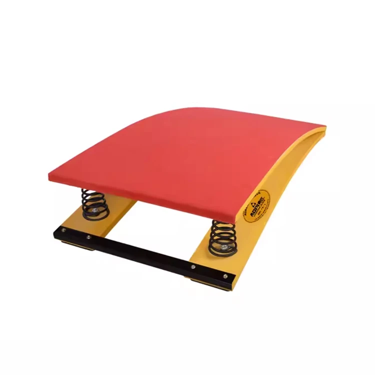 

Kids Gymnastics Boards Pedal Field Spring Board Metal Wood Kindergarten Children's Spring Plate