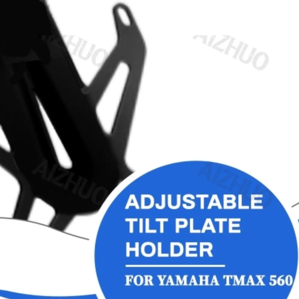 

Motorcycle Adjustable License Plate Relocation Bracket For Yamaha T-MAX 560 TMAX Tech MAX 2022-2025 Fender Eliminator TMAX560