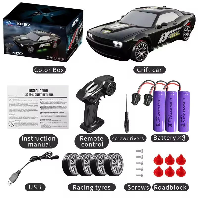 4WD Super Drift Car Remote Control RC Truck RTR Radio GTRPRO 4x4 Racing Car AE86PRO Toys for Children Kid Adult Christmas Gift
